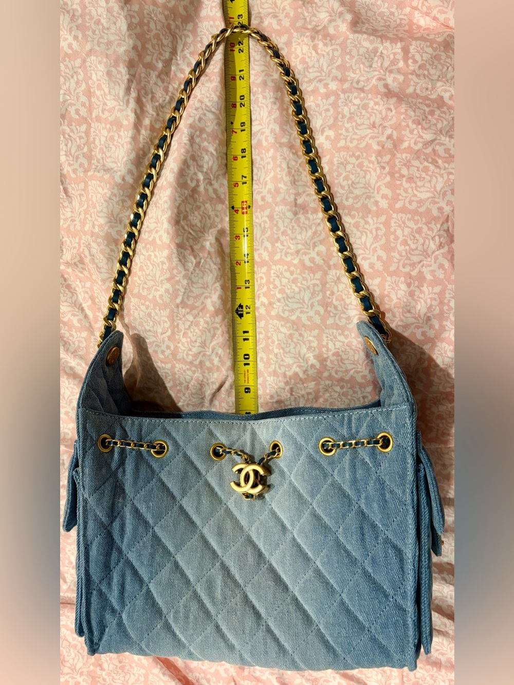 Chanel Small Denim 25 Hobo - Picture 14 of 16